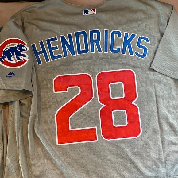 Majestic Flex Base CHICAGO CUBS KYLE HENDRICKS Men's JERSEY Sz 40,44 or 48  New - Picture 2 of 6